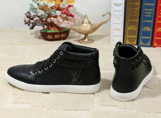 LV High-Top Fashion Men Shoes--002